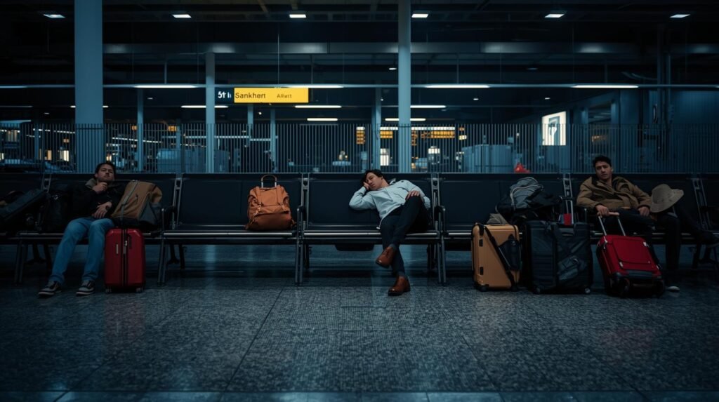 Sleeping at the Airport