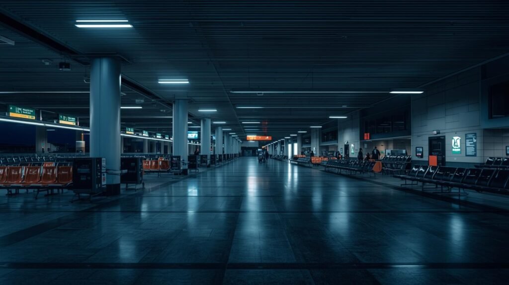 Sleeping at the Airport