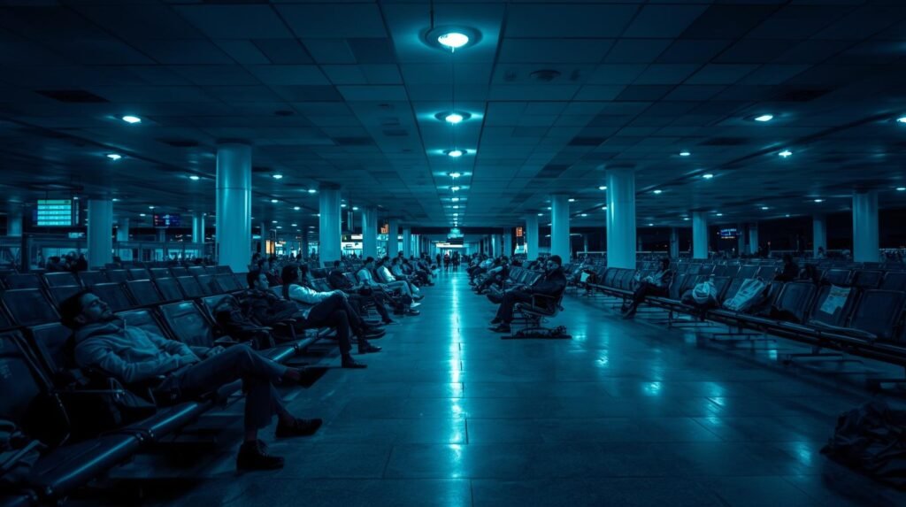 Sleeping at the Airport